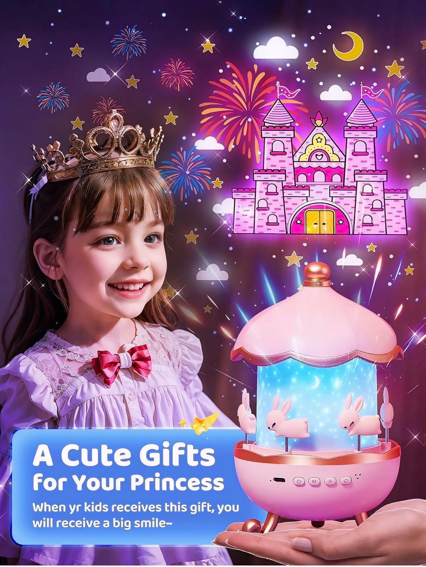 Cute Rabbit Lamp for Bedroom Decor