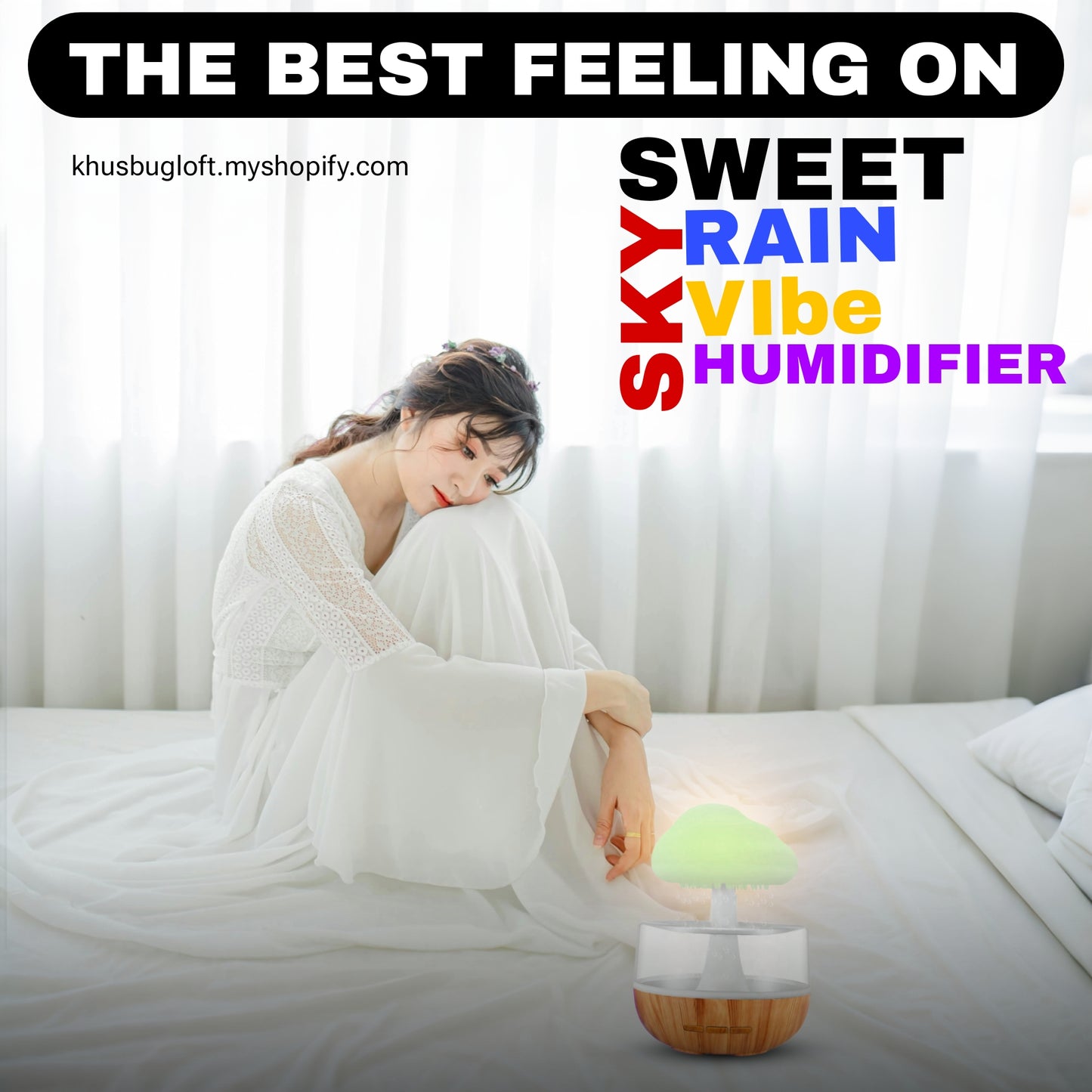 Sweet Sky™ Rain Vibe Humidifier