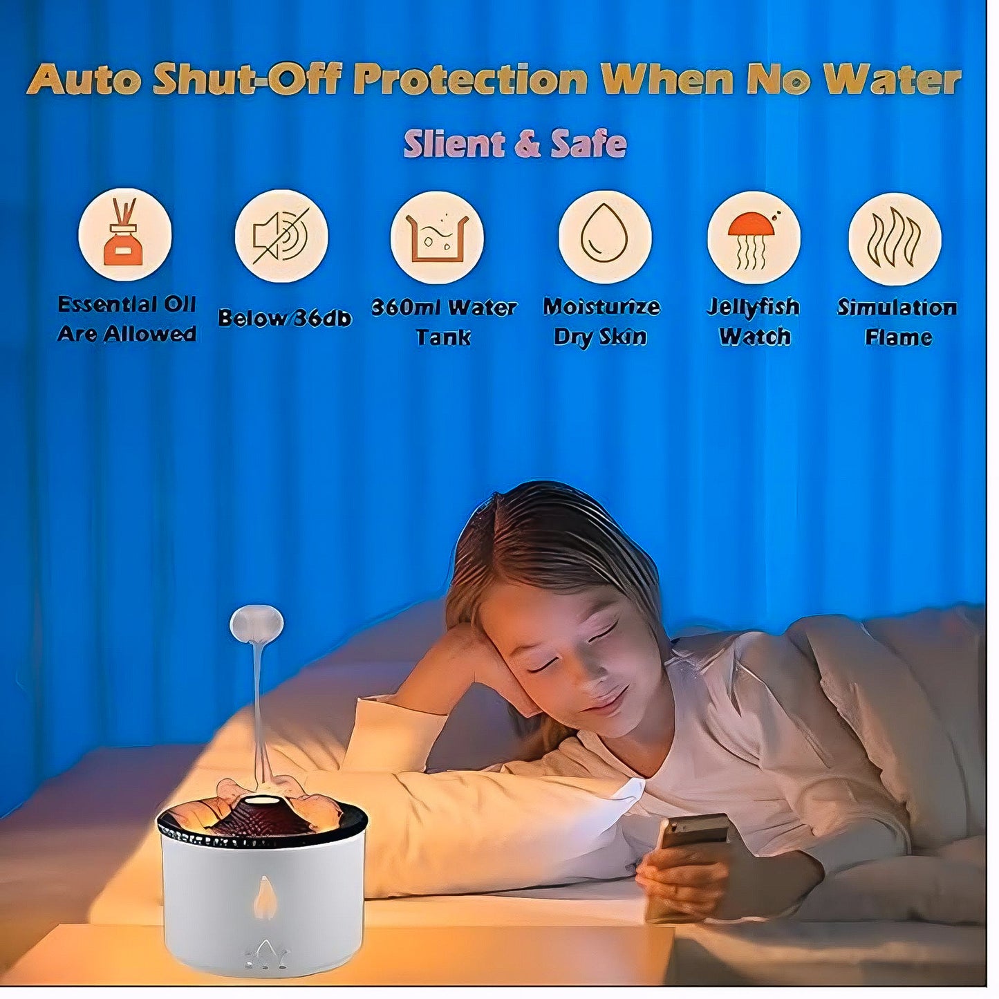 Volcano Mist™ Aromatherapy Diffuser